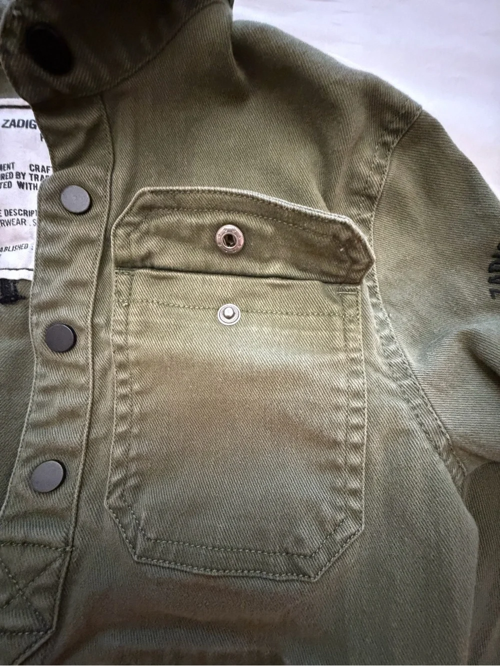Zadig & Voltaire Kids' Kayak Jacket – Size 6Y